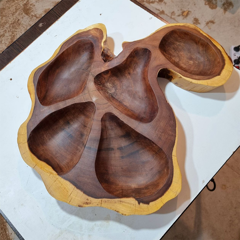 ظروف چوبی دفرمه
